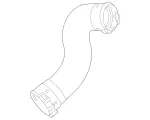 177528000064 - Radiator: Charge Air Hose for Mercedes-Benz Image