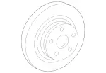 2124231312 - : Compound Brake Disc for Mercedes-Benz: CLS63 AMG, CLS63 AMG S, E63 AMG, E63 AMG S, SLS AMG Image