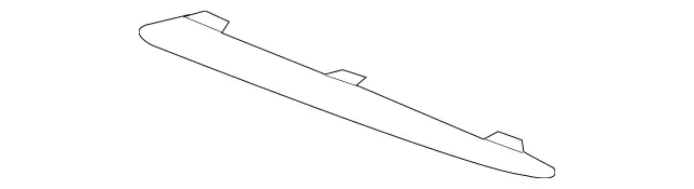 177888130064 - Attachment Parts: Trim Bar for Mercedes-Benz: 180A, 180b, 220a, A220, A35 AMG, CLA250, CLA35 AMG, CLA45 AMG, CLA45 AMG S Image image
