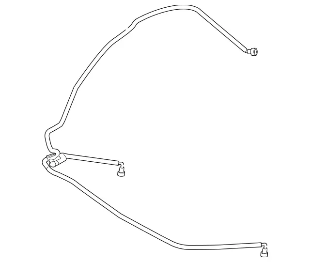 2118600392 - : Hose for Mercedes-Benz Image