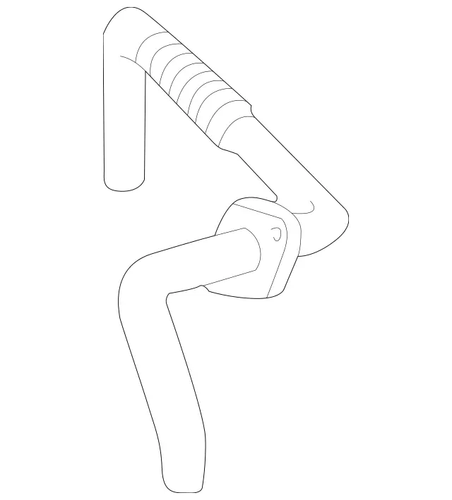 1121400108 - Emission System: Egr Pipe for Mercedes-Benz Image