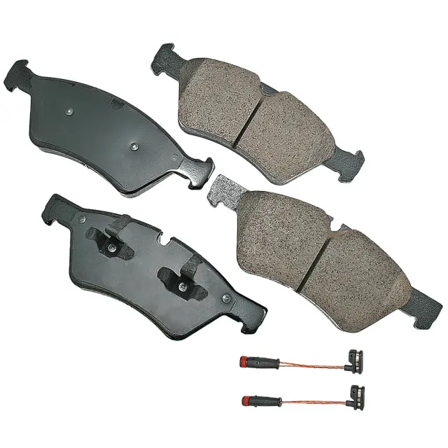 EUR1123 - : Akebono EURO Ultra Premium Ceramic Disc Brake Pad Kit for AKEBONO Image