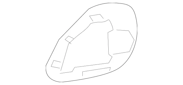 1697660105 - Body: Handle, Outside Pad for Mercedes-Benz Image