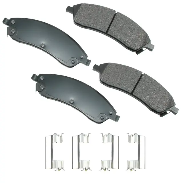 ACT1019 - : Akebono ProACT Ultra Premium Ceramic Disc Brake Pad Kit for AKEBONO Image