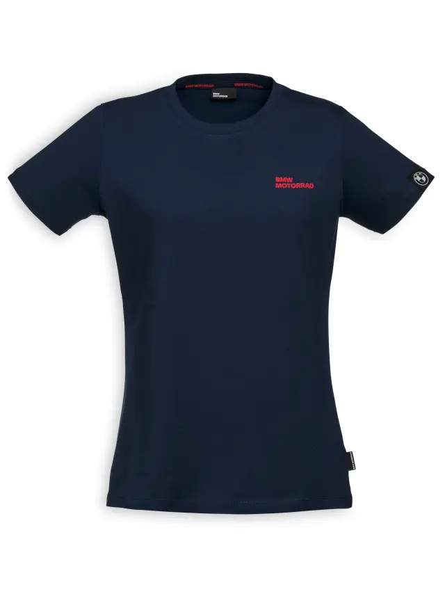 WOMENSBMWMOTORRADTSHIRTNIGHTBLUE - : Womens BMW Motorrad T-Shirt for BMW-Motorrad Image
