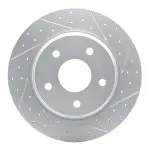 83040109R - : DFC Geoperformance Rotor - Drilled and Slotted for DYNAMIC FRICTION Image