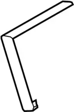 272881LA0A - HVAC: Evaporator Assembly Seal for INFINITI: QX56, QX80 Image