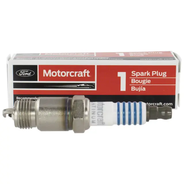 SP502X - Ignition: Motorcraft™ Spark Plug for Ford: Bronco, E-150 Econoline, E-150 Econoline Club Wagon, E-350 Econoline, E-350 Econoline Club Wagon, Econoline Super Duty, F-150, F-250, F-250 HD, F-350, F-Super Duty Image