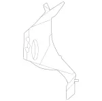 1776306002 - : Connecting Sheet for Mercedes-Benz: 180A, 220a, A220, A35 AMG Image