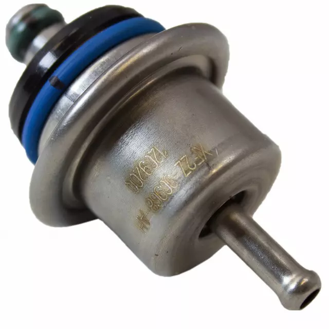 XF2Z9C968AH - Fuel System: Fuel Pressure Regulator for Ford: E-150, E-150 Club Wagon, E-150 Econoline, E-150 Econoline Club Wagon, E-250, E-250 Econoline, E-350 Club Wagon, E-350 Econoline Club Wagon, E-350 Super Duty, E-450 Econoline Super Duty, E-450 Super Duty, E-550 Econoline Super Duty, E-550 Super Duty, Excursion, F-150, F-150 Heritage, F-250 Super Duty, F-350 Super Duty, F-450 Super Duty, F-550 Super Duty, Windstar Image
