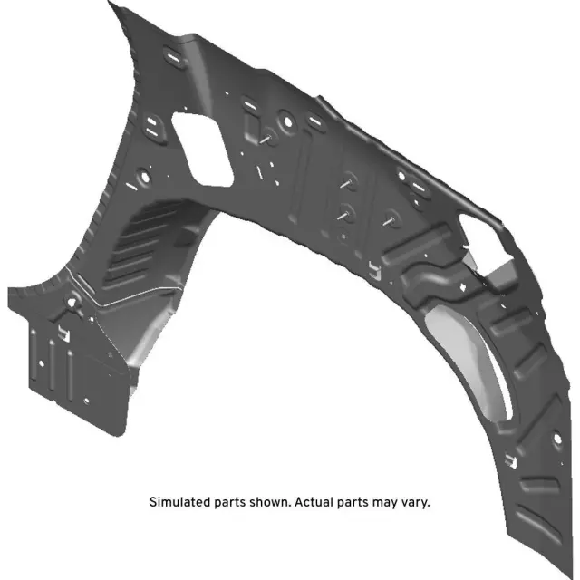84578752 - Body: Inner Quarter Panel for Chevrolet: Traverse, Traverse Limited Image