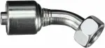 G258310606 - : Female British Standard Parallel Pipe O-Ring Swivel - 45 Bent Tube (MegaCrimp) for Gates Image