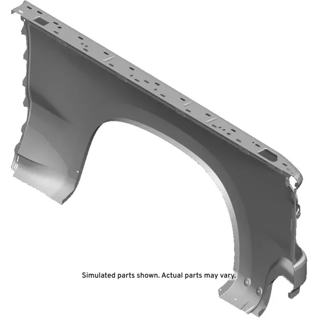 84443401 - : Passenger Side Pickup Box Outer Side Panel for Chevrolet: Silverado 1500, Silverado 1500 LTD Image