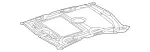 21169025507F85 - Body: Headliner for Mercedes-Benz Image
