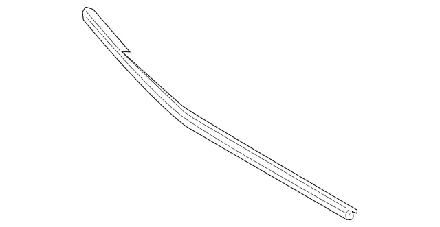 2048800297 - Detachable Parts: Engine Hood Seal for Mercedes-Benz: C250, C300, C350 Image image