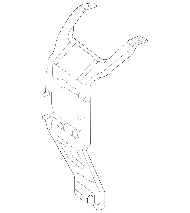 1676265300 - Cowl, Front Panel: Console for Mercedes-Benz: GLE350, GLE450, GLE450e, GLE53 AMG, GLE580, GLE63 AMG S, GLS450, GLS580, GLS63 AMG, Maybach GLS600 Image image