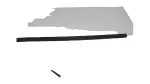 557830T010 - Body: Cowl Panel Pad for Toyota Image