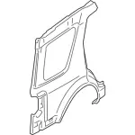 5F9Z7427841AA - Body: Quarter Panel for Ford: Freestyle, Taurus X Image