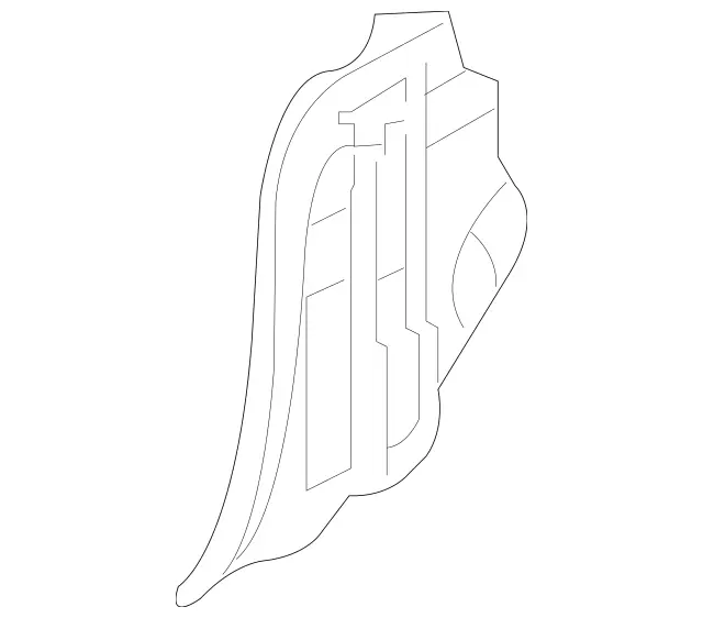 2306300111 - Substructure: Pillar for Mercedes-Benz: SL500, SL55 AMG, SL550, SL600, SL63 AMG, SL65 AMG Image image