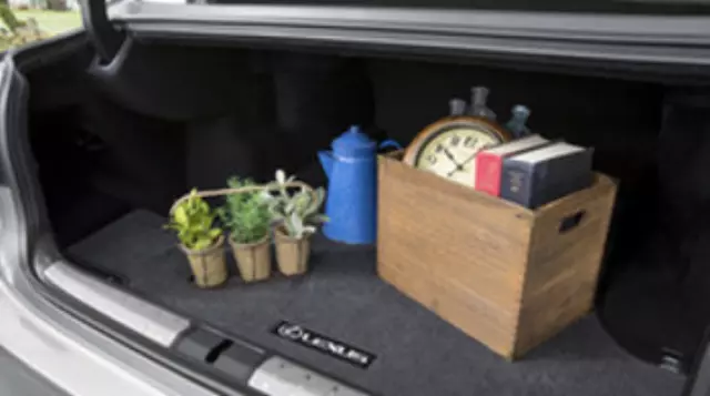 PT9265019802 - Interior: Cargo Area Mat, Carpet, Black for Lexus: LS500, LS500h Image