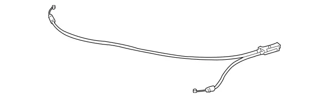 171880015964 - Body: Release Cable for Mercedes-Benz Image