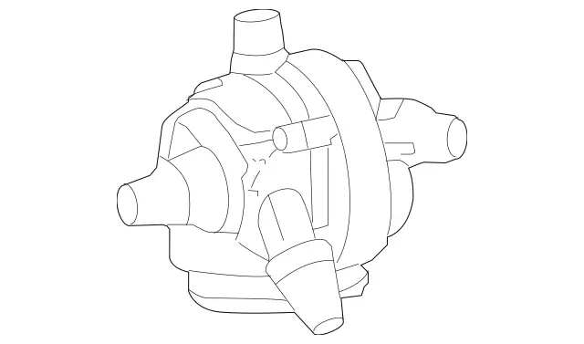 5003500 - Radiator: Coolant Pump for Mercedes-Benz: 180A, 180b, 220a, 350SD, A220, A35 AMG, AMG GT Black Series, CLA250, CLA35 AMG, CLA45 AMG, CLA45 AMG S, E350, EQE 350, EQE 350 SUV, EQE 350+, EQE 350+ SUV, EQE 500, EQE 500 SUV, EQE AMG, EQE AMG SUV, EQS 450, EQS 450 SUV, EQS 450+, EQS 450+ SUV, EQS 580, EQS 580 SUV, EQS AMG, G580, GLA250, GLA35 AMG, GLA45 AMG, GLB250, GLB35 AMG, GLC300, GLE350, GLE450, GLE450e, GLE53 AMG, GLE580, GLE63 AMG S, GLS450, GLS580, GLS63 AMG, Maybach EQS 680 SUV, Maybach GLS600, Maybach S580, Maybach S680, S500, S580, S580e, S63 AMG E Performance Image image