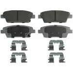 QC1551 - : ThermoQuiet Rear Disc Brake Pad Set Ceramic for WAGNER BRAKE Image