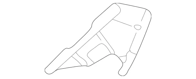 20891803308G69 - Body: Inner Cover for Mercedes-Benz Image