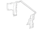 1725050430 - : Upper Baffle for Mercedes-Benz Image