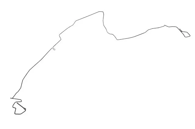 42738799 - : Rear Brake Intermediate Number 1 Pipe for GM Image