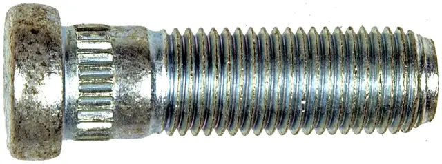 610186 - : 7/16-20 Serrated Wheel Stud - .472 In. Knurl, 1-1/2 In. Length for Dorman Image