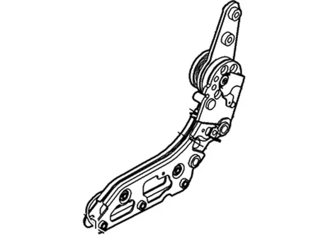 DU5Z9661383X - Body: Latch for Ford: Explorer, Flex, Police Interceptor Utility | Lincoln: MKT Image