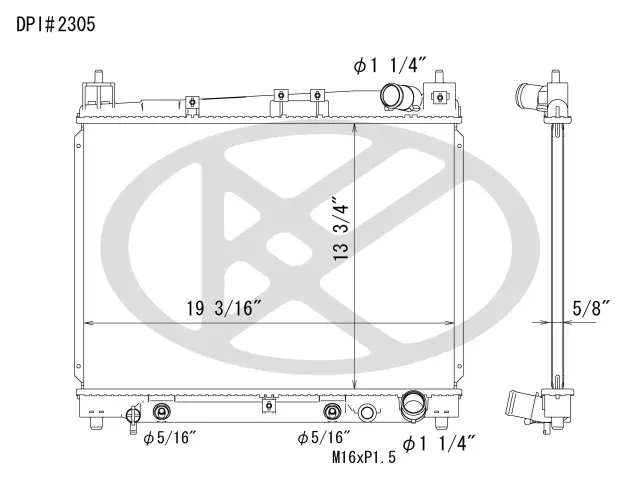 A2305 - : Koyorad Radiator for Koyo Image