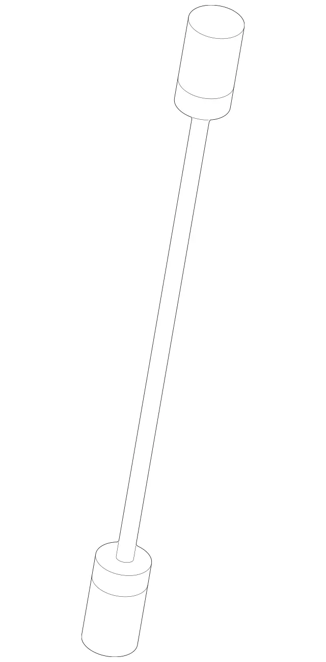 1674205000 - Brakes: Brake Hose for Mercedes-Benz: GLE350, GLE450, GLE450e, GLE53 AMG, GLE580, GLE63 AMG S, GLS450, GLS580, GLS63 AMG Image image