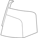 9T4Z13404B - Electrical: Tail Lamp for Ford: Edge Image