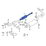 ML3Z5A212B - Exhaust: Front Pipe for Ford Image