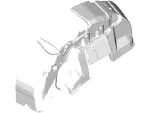 DP5Z5428082A - : Insulator Wheelhouse for Ford Image