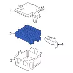 MK4Z14A068D - : 2021 Ford - Fuse Box for Ford: Transit-150, Transit-250, Transit-350, Transit-350 HD Image
