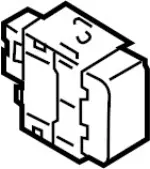 251453FY0A - Body: Switch for INFINITI: EX35, EX37, FX35, FX37, FX50, G25, G37, Q40, Q60, QX50, QX70 Image