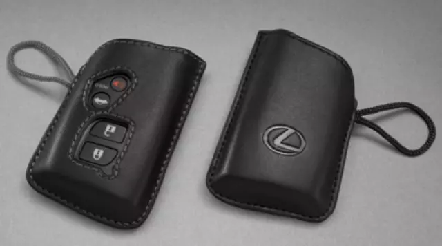 Key Gloves, F Logo, Black Stitching - Lexus (PT420-00163-F1)