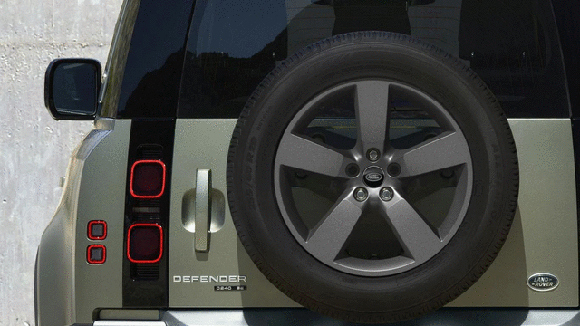 LR129115 - Wheels: Alloy Wheel, 20 Inch Style 5098, 5 Spoke for Land Rover: Defender 110, Defender 130, Defender 90 Image