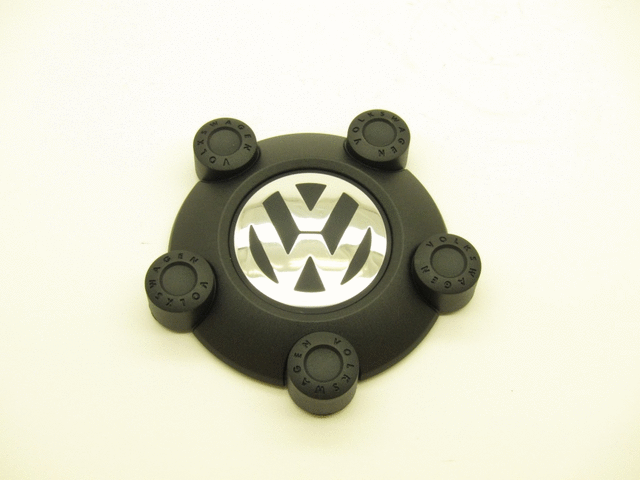 5N0601169XRW - : Wheel Center Cap Winter - Black for Volkswagen Image