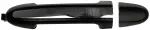 81124 - : Exterior Door Handle Front Right  Black/Chrome for Dorman Image