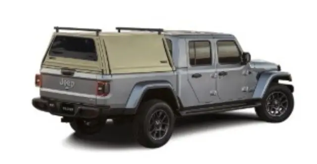 68741986AA - : Soft Truck Cap for Jeep Gladiator, Tan Canvas, sold by WildTop for Affiliated Accessories Image