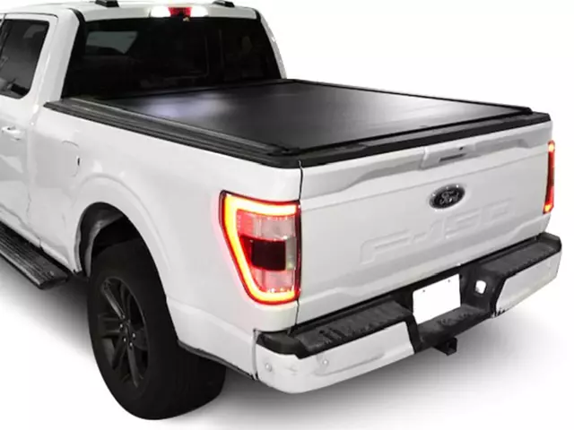 VML3Z99501C29B - Exterior: Leer Power Retractable Tonneau Cover With for Ford Image