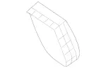 22146201959051 - Steering: Upper Cover for Mercedes-Benz Image