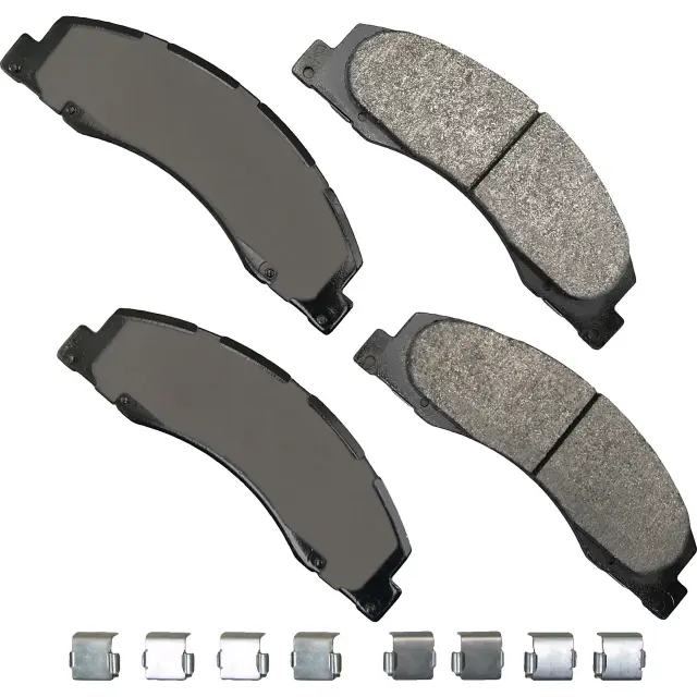 SDF1328 - : Akebono Severe Duty Ultra Premium Disc Brake Pad Kit for AKEBONO Image