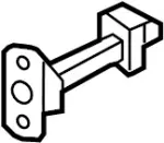 80430JL00A - Body: Door Check for Infiniti Image