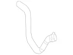 2118323594 - Heating and Ventilation: Hose for Mercedes-Benz Image