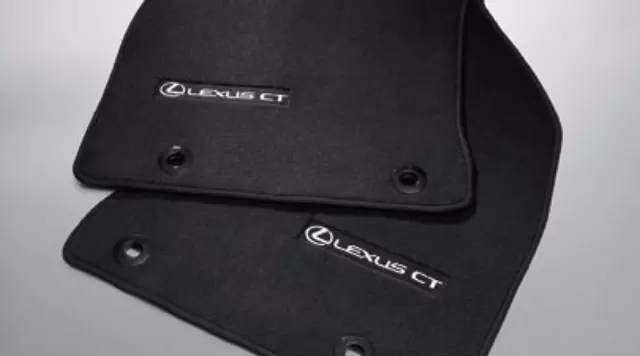 PT2067611520 - Interior: Carpet Floor Mats, Premium, Black for Lexus: CT200h Image